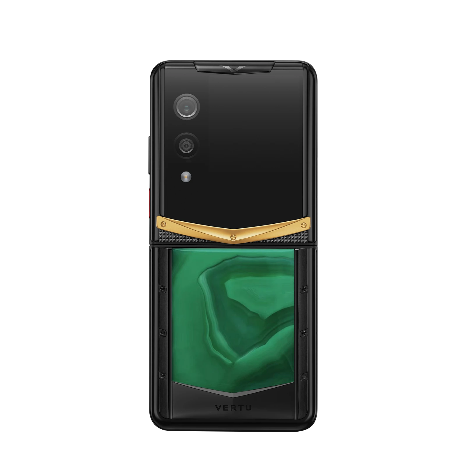 Quantum Flip Agate – Emerald green Gold V