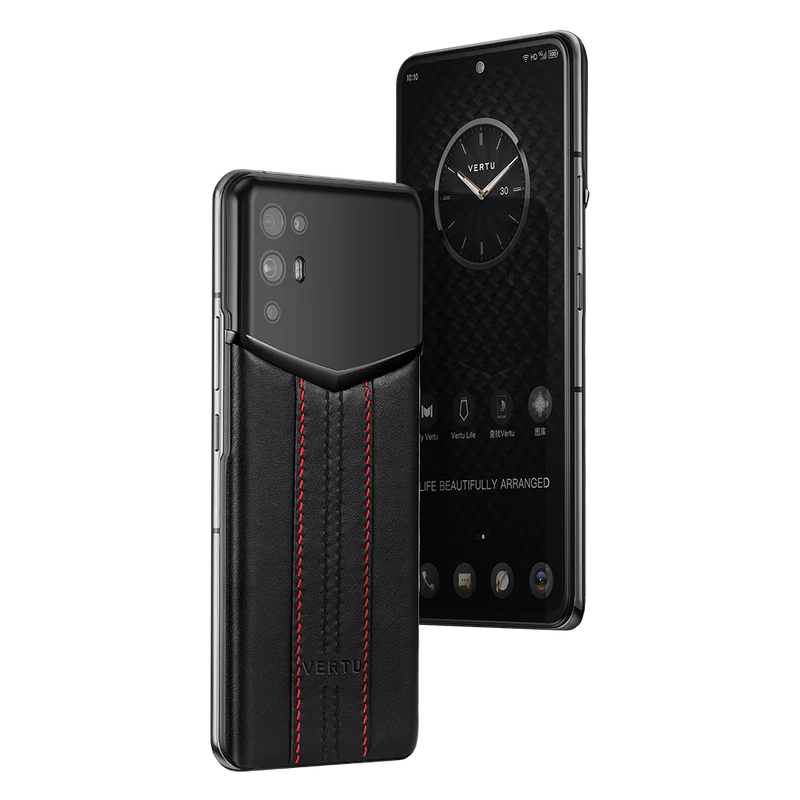 Ivertu Parallel Stitched Calfskin 5G Phone