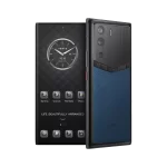Metavertu 1 Curve Screen Frameless Calfskin 5G Web3 Phone – Blue
