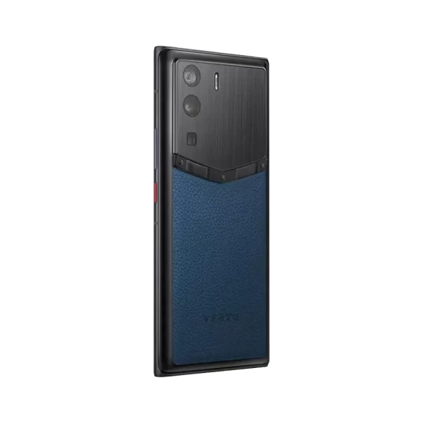 Metavertu 1 Curve Screen Frameless Calfskin 5G Web3 Phone – Blue