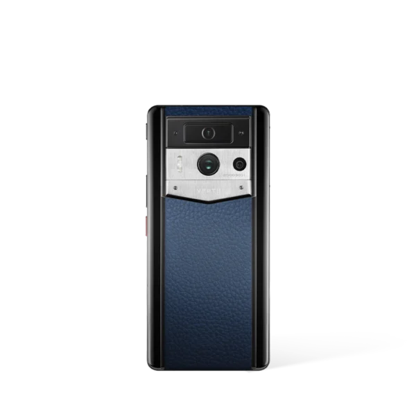 Metavertu Max Calfskin Black Ceramic Frame Silver Plate