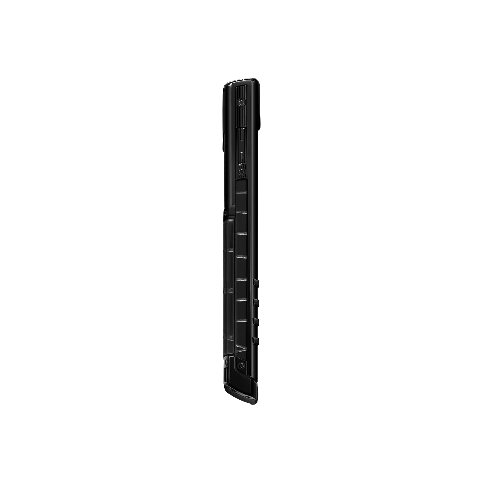 Vertu Signature S+ Black Steel Alligator Skin – Basalt Black