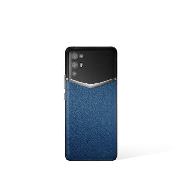 Ivertu Calfskin 5G Phone – Blue