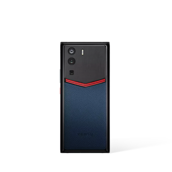 Metavertu 1 Curve Screen Enameled Calfskin 5G Web3 Phone – Blue