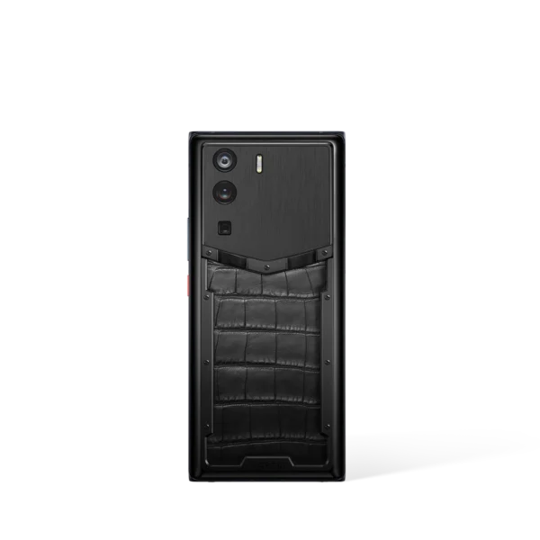 Metavertu 1 Curve Screen Basic Alligator Skin 5G Web3 Phone – Black