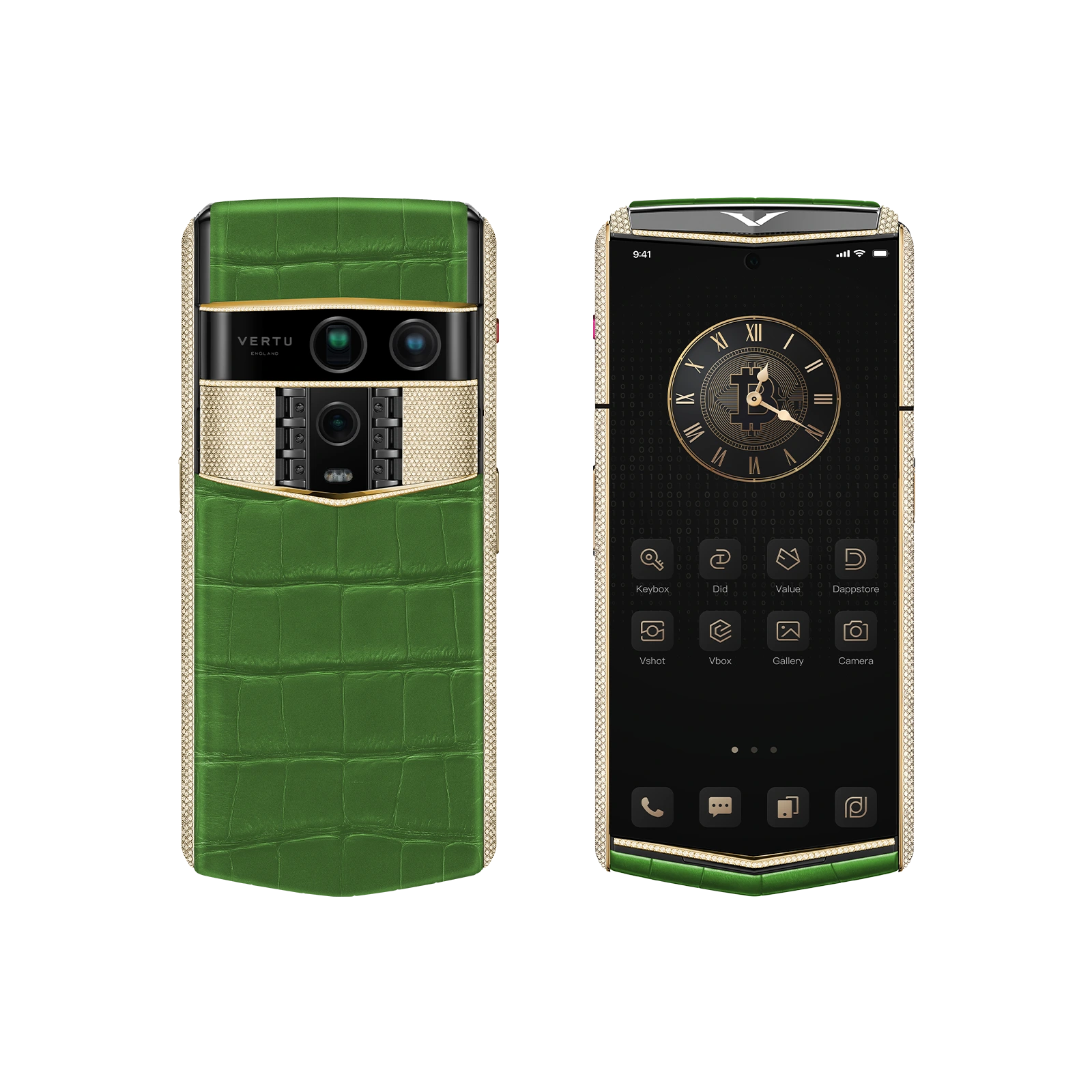 Agent Q Alligator Gold & Full Diamond Collector’s Edition