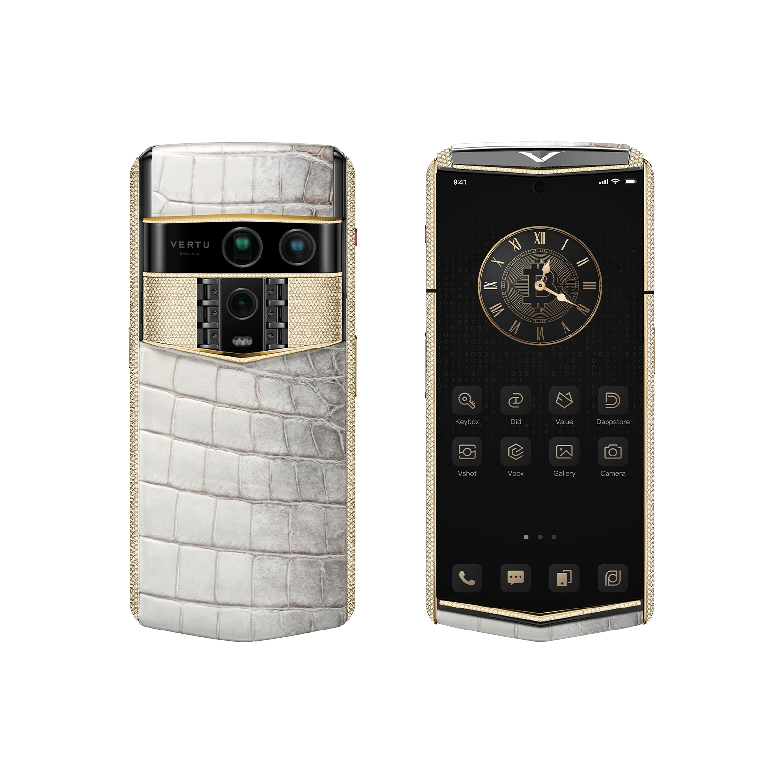 Agent Q Himalaya Alligator Gold & Full Diamond Collector’s Edition