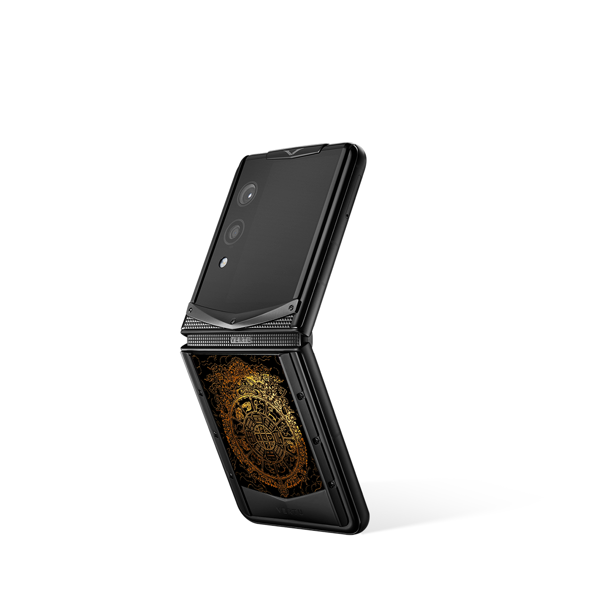 Quantum Flip Bagua Gilded Lacquer