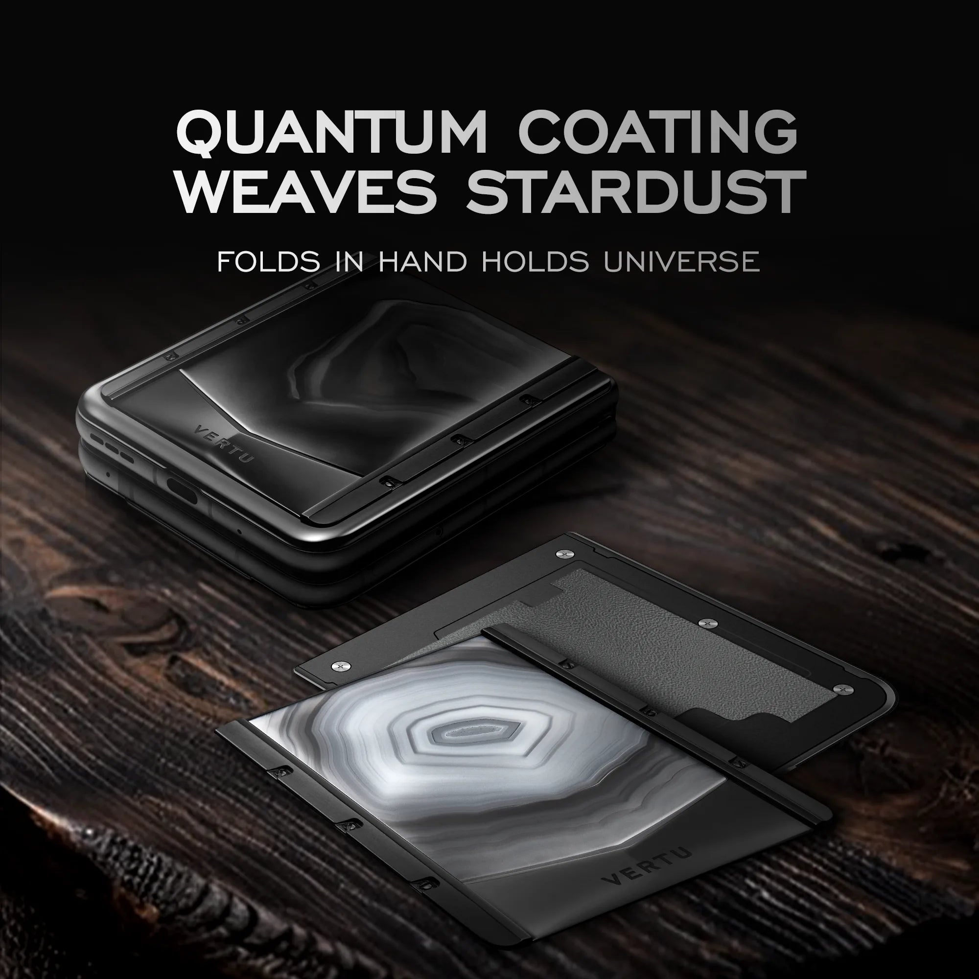 Quantum Flip Agate – Celestial Dark