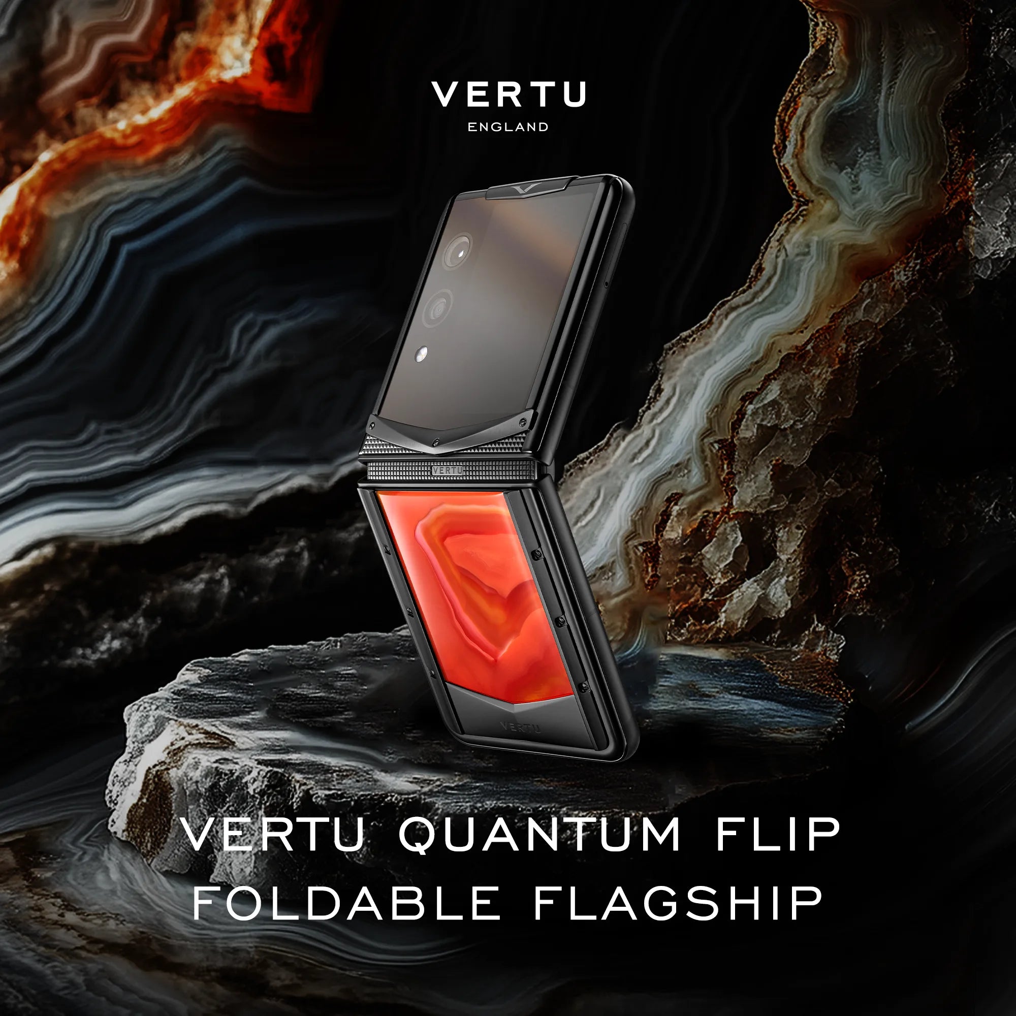 Quantum Flip Agate – Celestial Dark