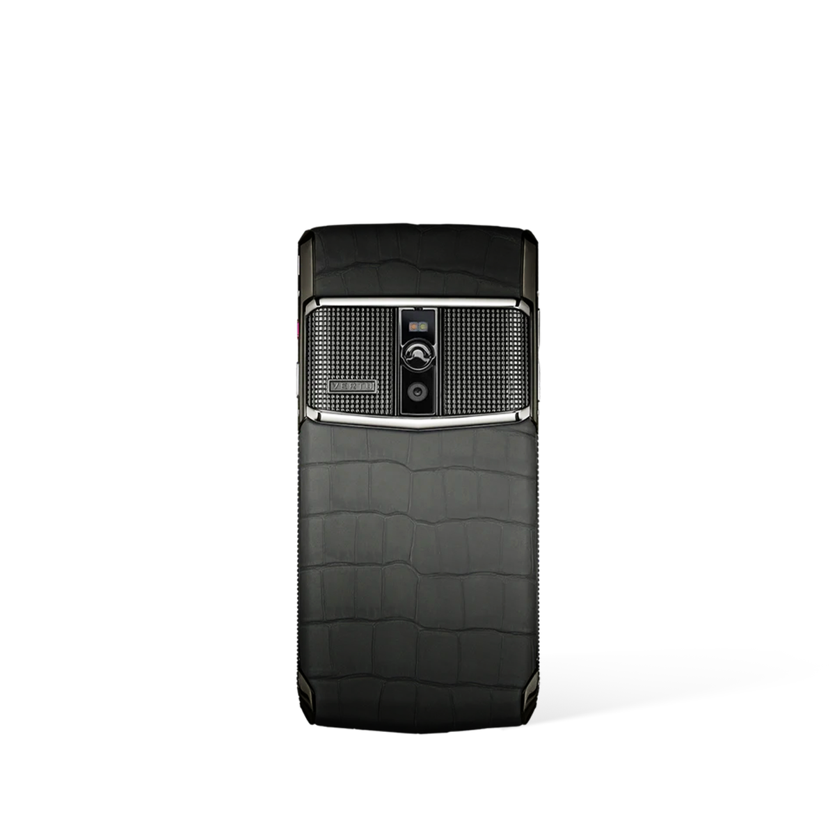 Signature Touch Alligator Skin Phone – Black