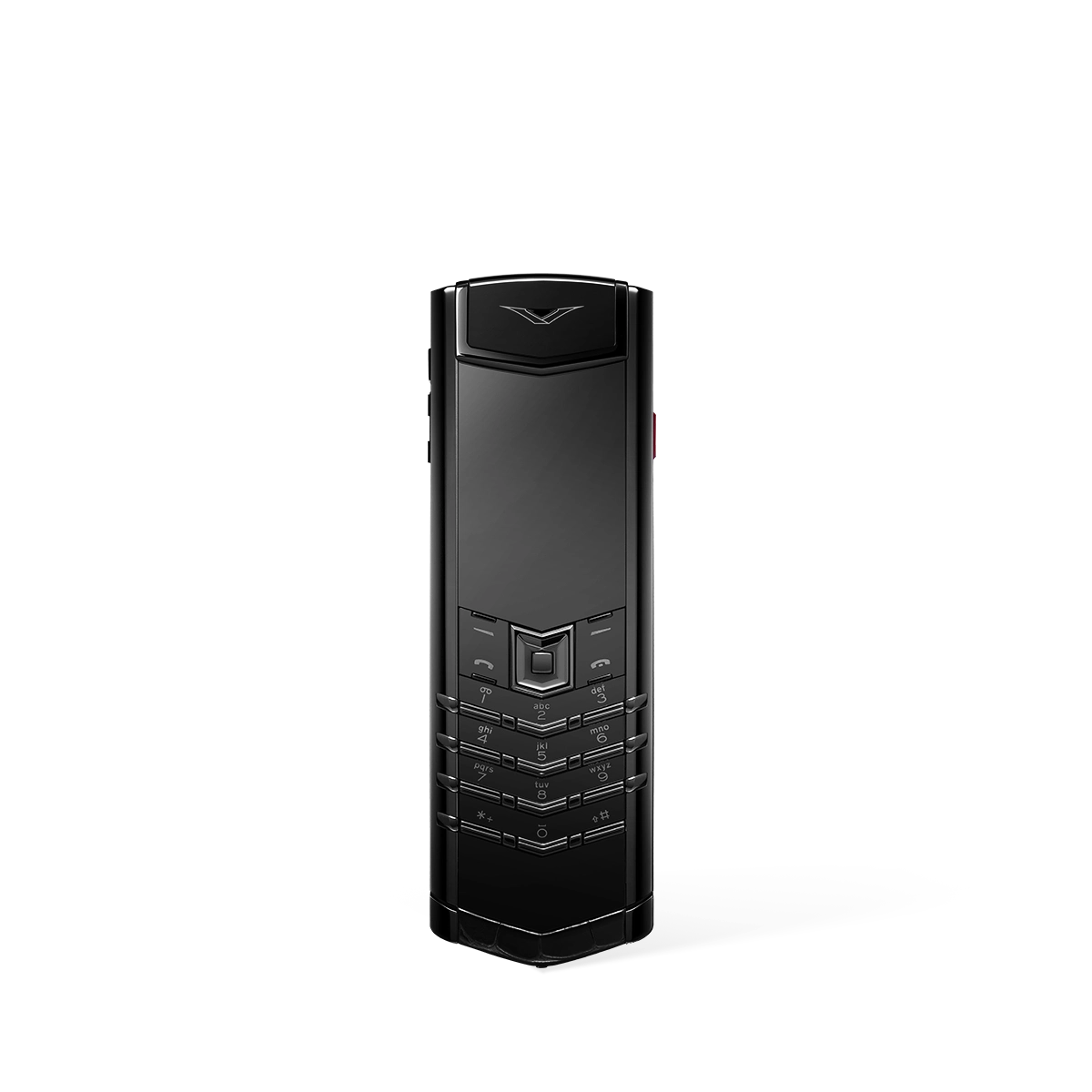 Vertu Signature S+ Black Steel Alligator Skin – Basalt Black