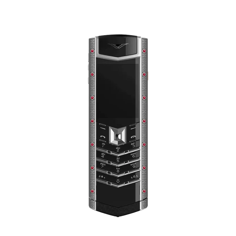 VERTU Signature V Thangka Phone: The Pure Silver Keypad Phone of Unrivaled Luxury