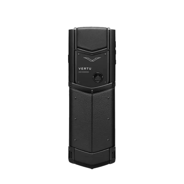 Signature V Stainless Steel Phone – Pure Black