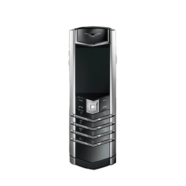 Signature V Stainless Steel Phone – Pure Silver