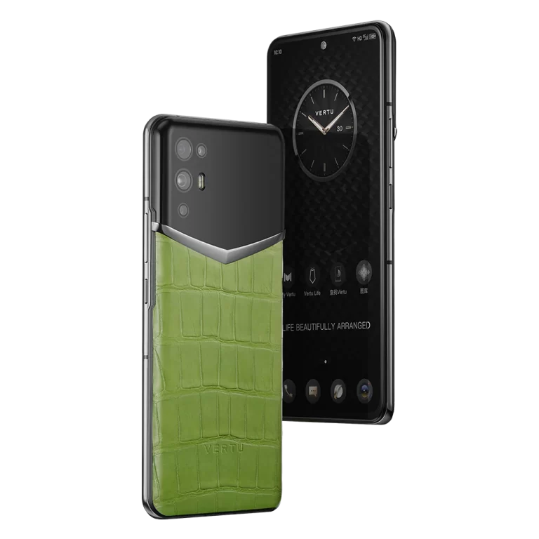 Ivertu Alligator Skin 5G Phone – Bamboo Green