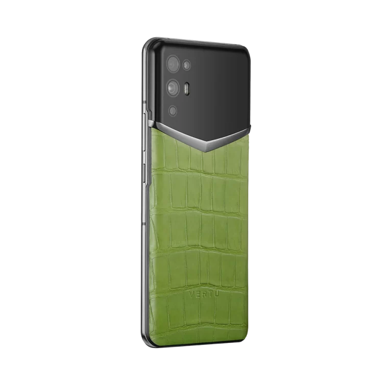 Ivertu Alligator Skin 5G Phone – Bamboo Green