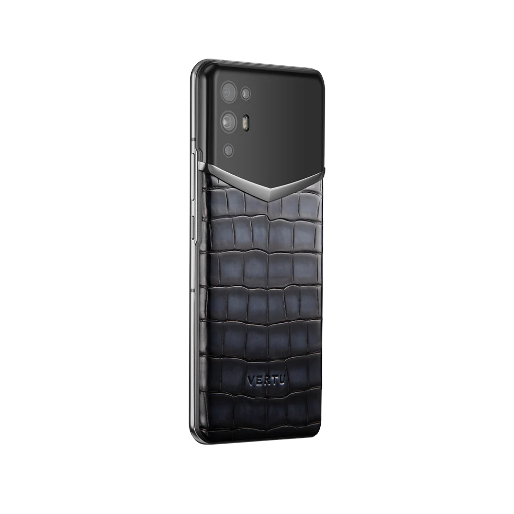 Ivertu Alligator Skin 5G Phone – Classic Pin Soot