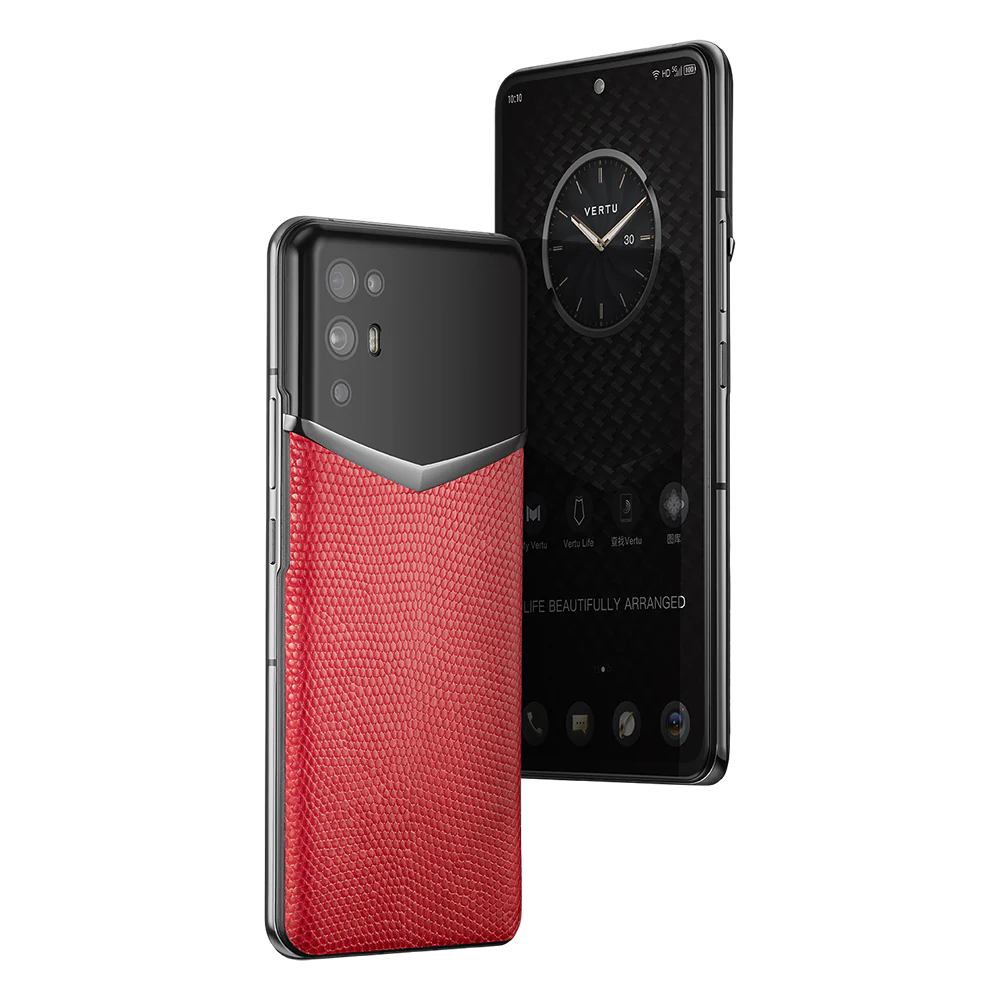 Ivertu Lizard Skin 5G Phone – Chinese Red