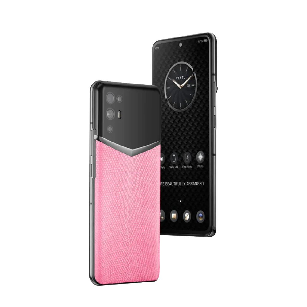 Ivertu Lizard Skin 5G Phone – Peach Pink