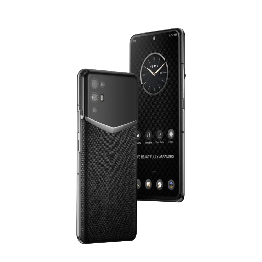 Ivertu Lizard Skin 5G Phone – Onyx Black