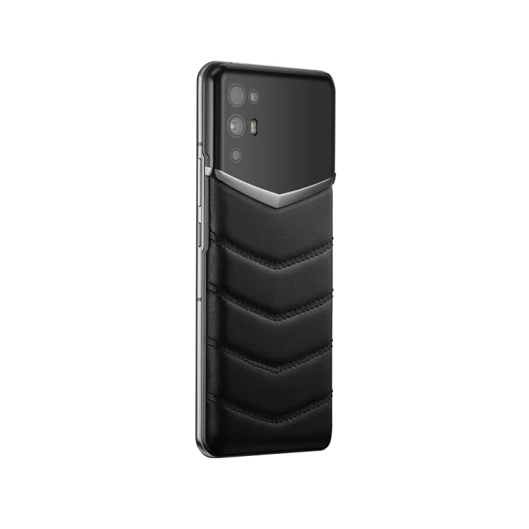 Ivertu V Quitting Calfskin 5G Phone – Black