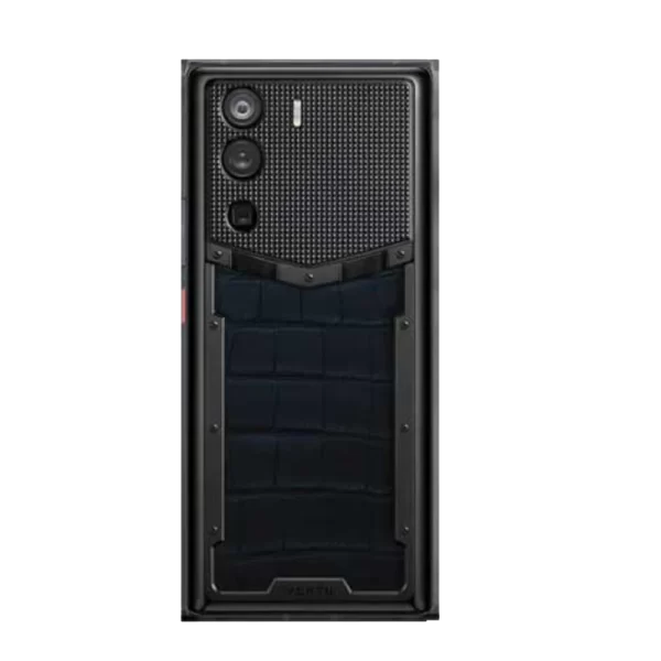 Metavertu 1 Curve Screen Alligator Skin 5G Web3 Phone – Navy Blue