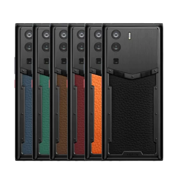 Metavertu 1 Curve Screen Calfskin 5G Web3 Phone – Moon White