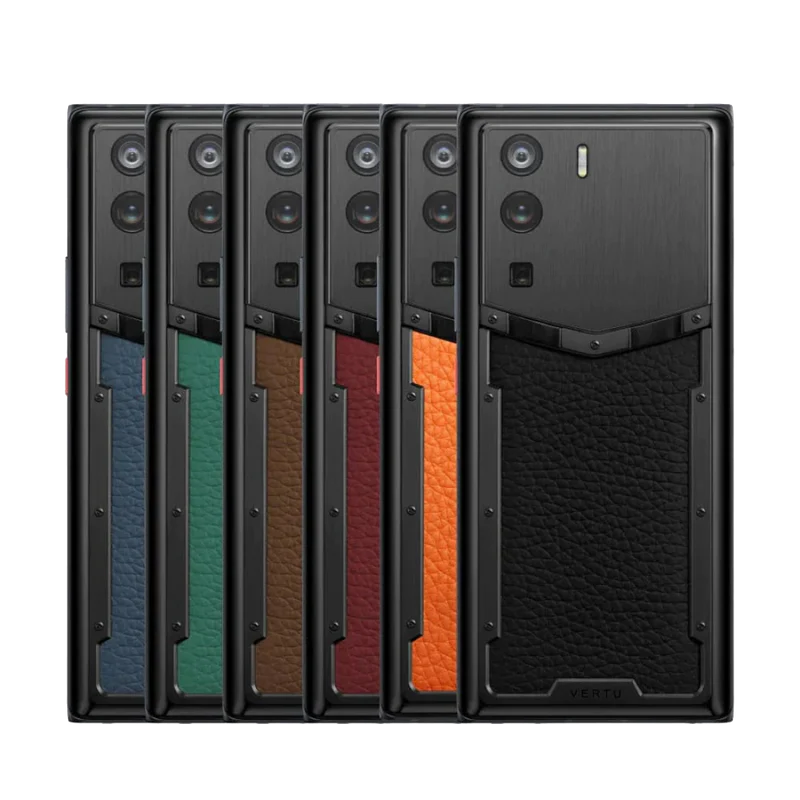 Metavertu 1 Curve Screen Calfskin 5G Web3 Phone – Jade Black