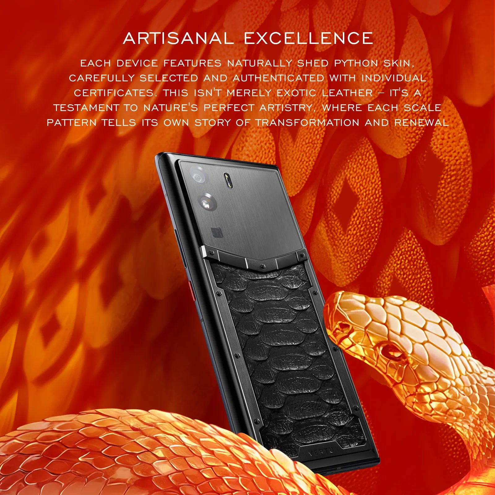 Metavertu 1 Curve Screen The Fortune Serpent Edition – Jade Black