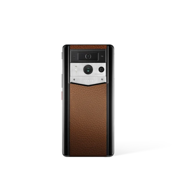Metavertu Max Calfskin Black Ceramic Frame Silver Plate