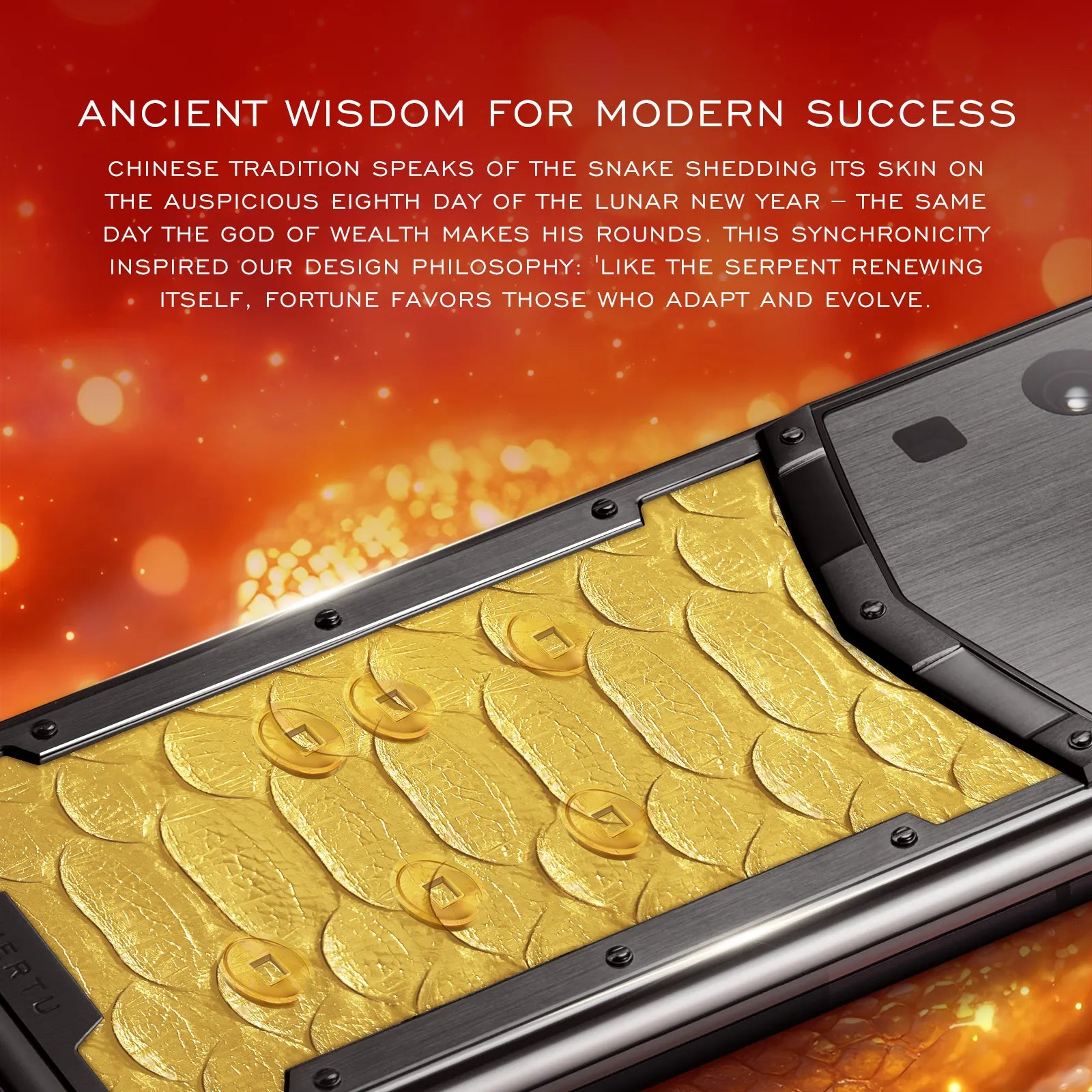 Metavertu 1 Fortune Serpent Edition: Creamy White Luxury
