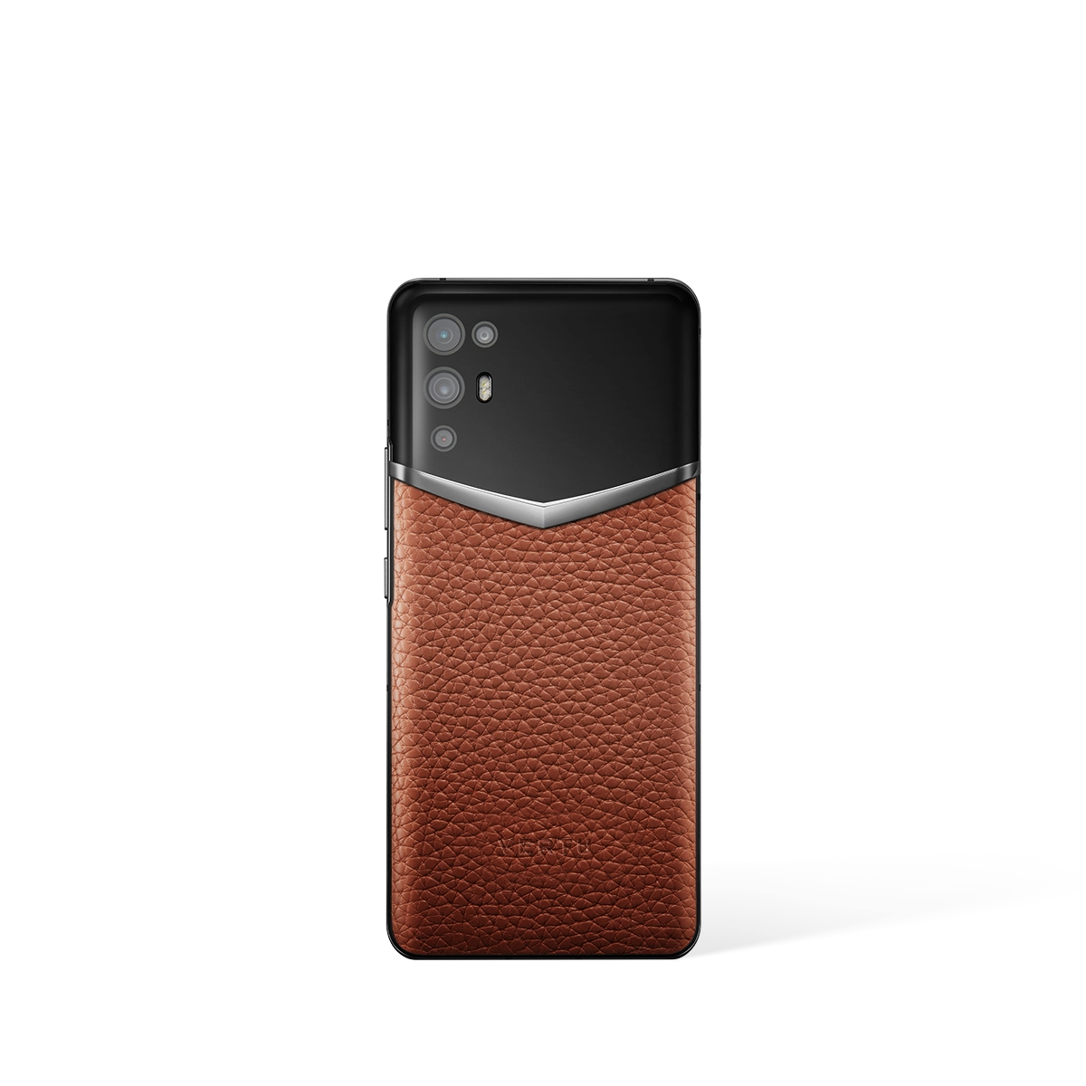 Ivertu Plus Calfskin 5G Phone – Caramel Brown