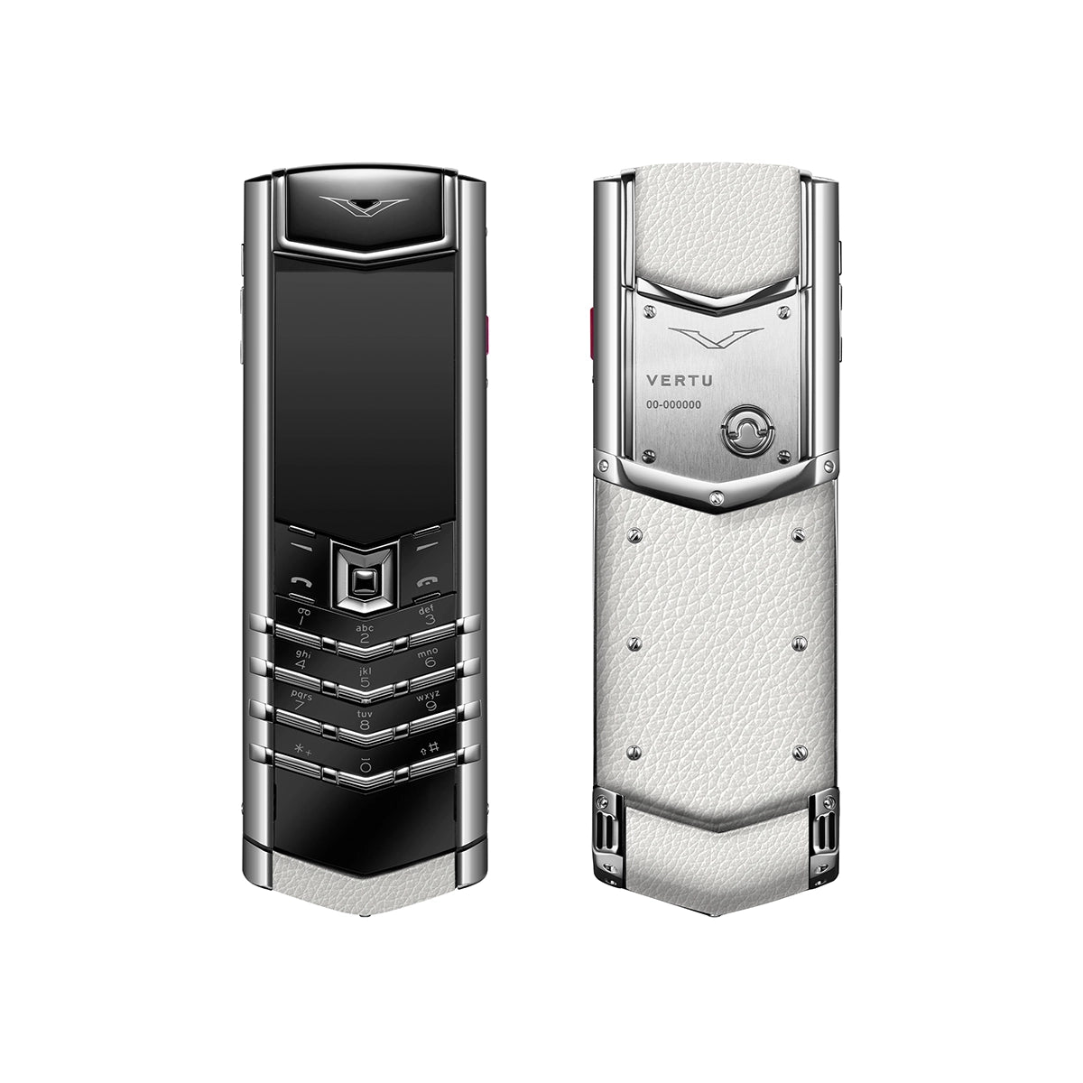 Signature S+ White Steel Calfskin – Moonlight White