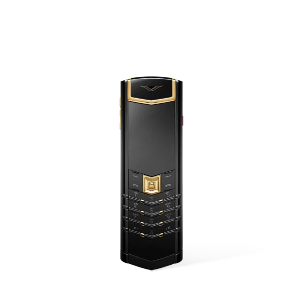 Vertu Signature S+ Black Gold Alligator Skin – Jade Black