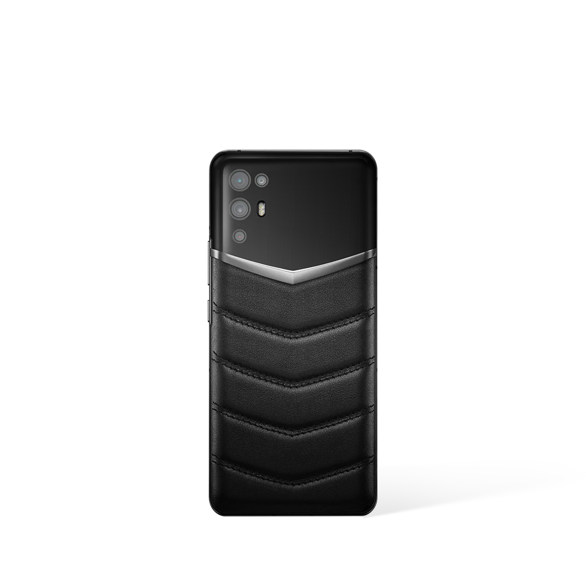 Ivertu V Quitting Calfskin 5G Phone – Black