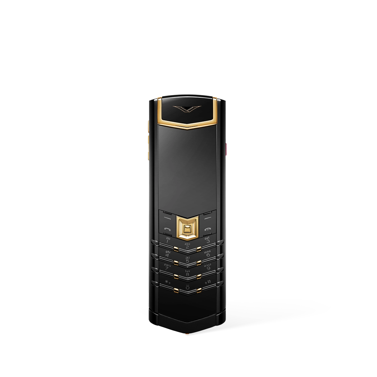 Vertu Signature S+ Black Gold Calfskin – Jade Black