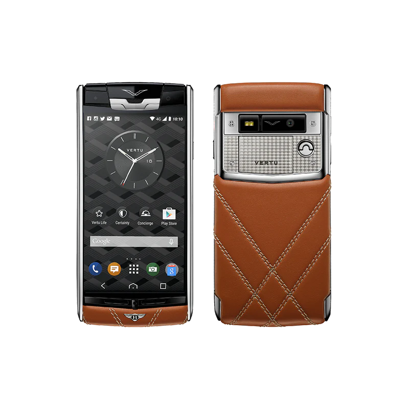 Signature Touch Calfskin Phone Bentley Edition – Brown