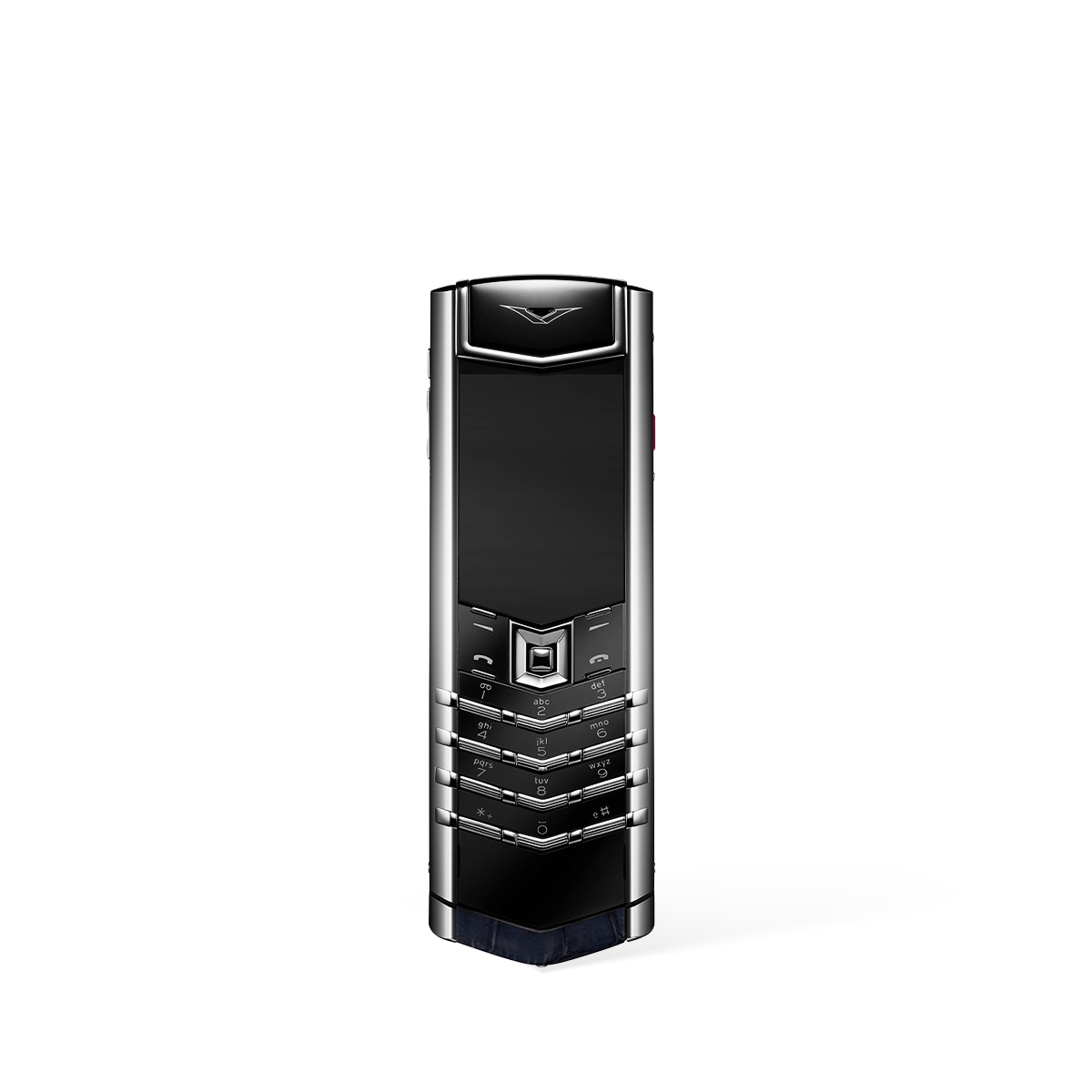 Signature S+ White Steel Alligator Skin – Navy Blue