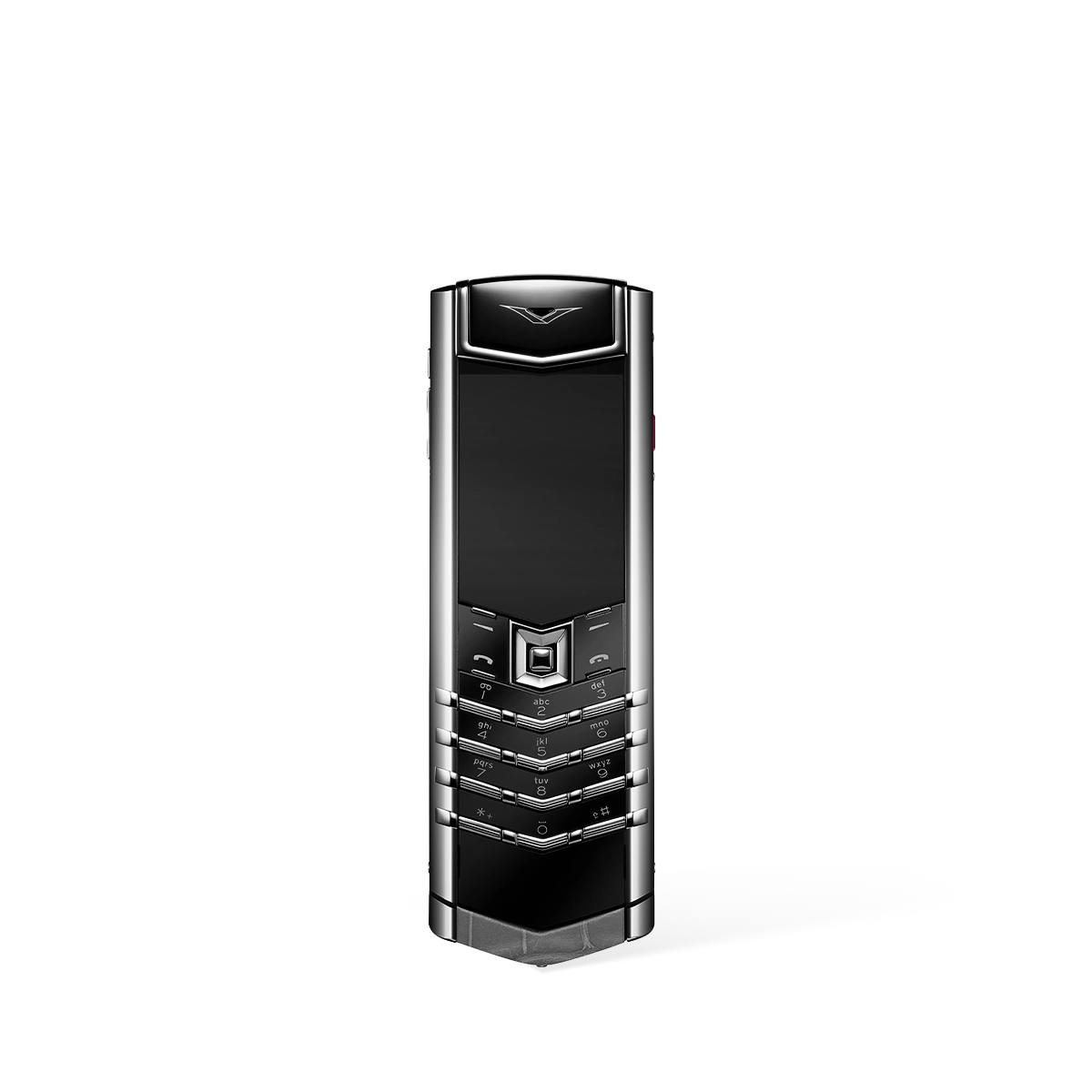 Signature S+ White Steel Alligator Skin – Elephant grey