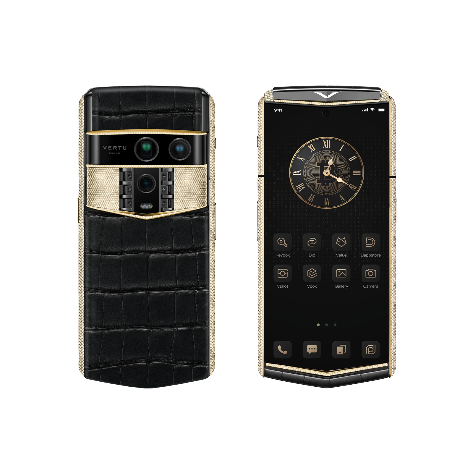 Agent Q Alligator Gold & Full Diamond Collector’s Edition