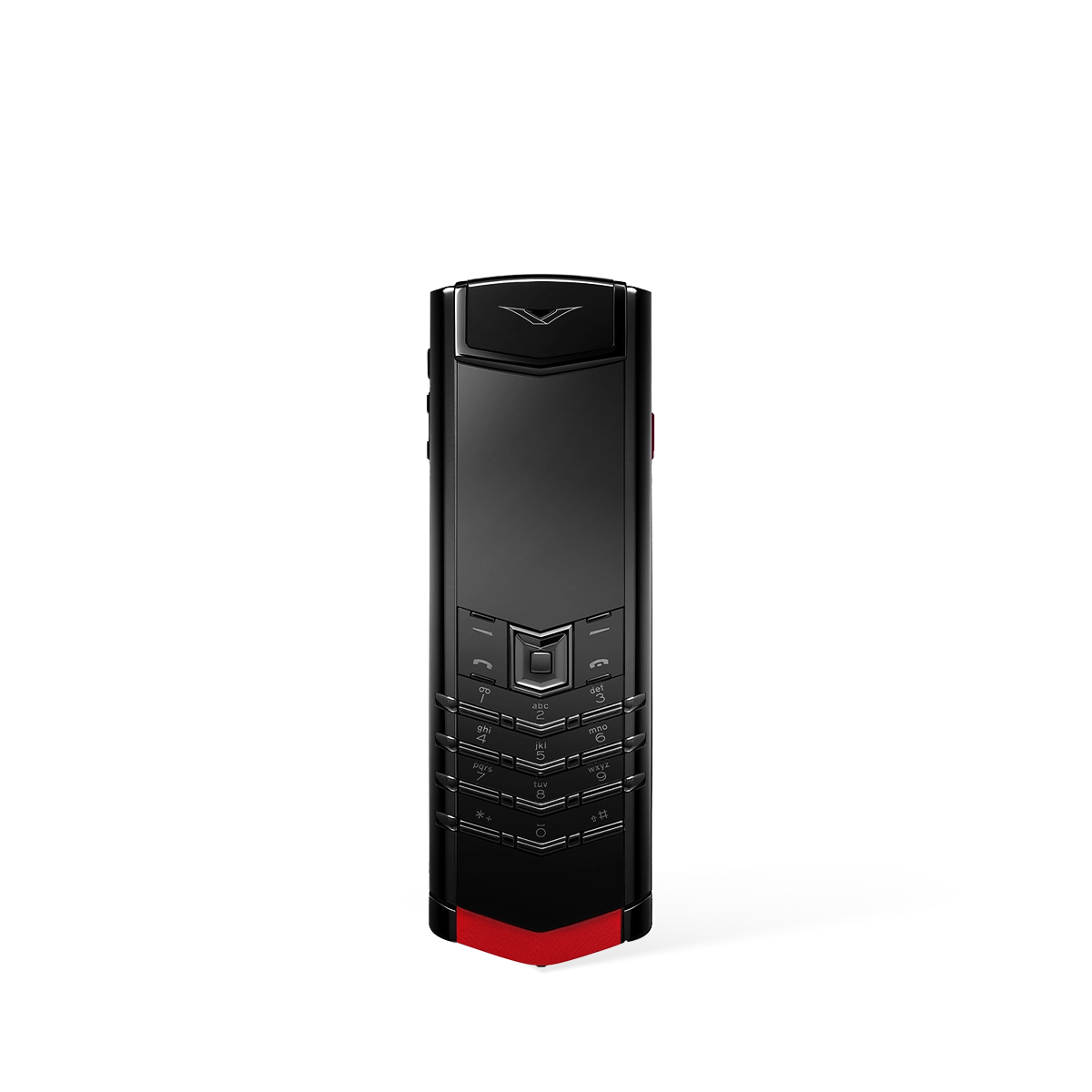 Signature S+ Black Steel Calfskin – Raspberry Red