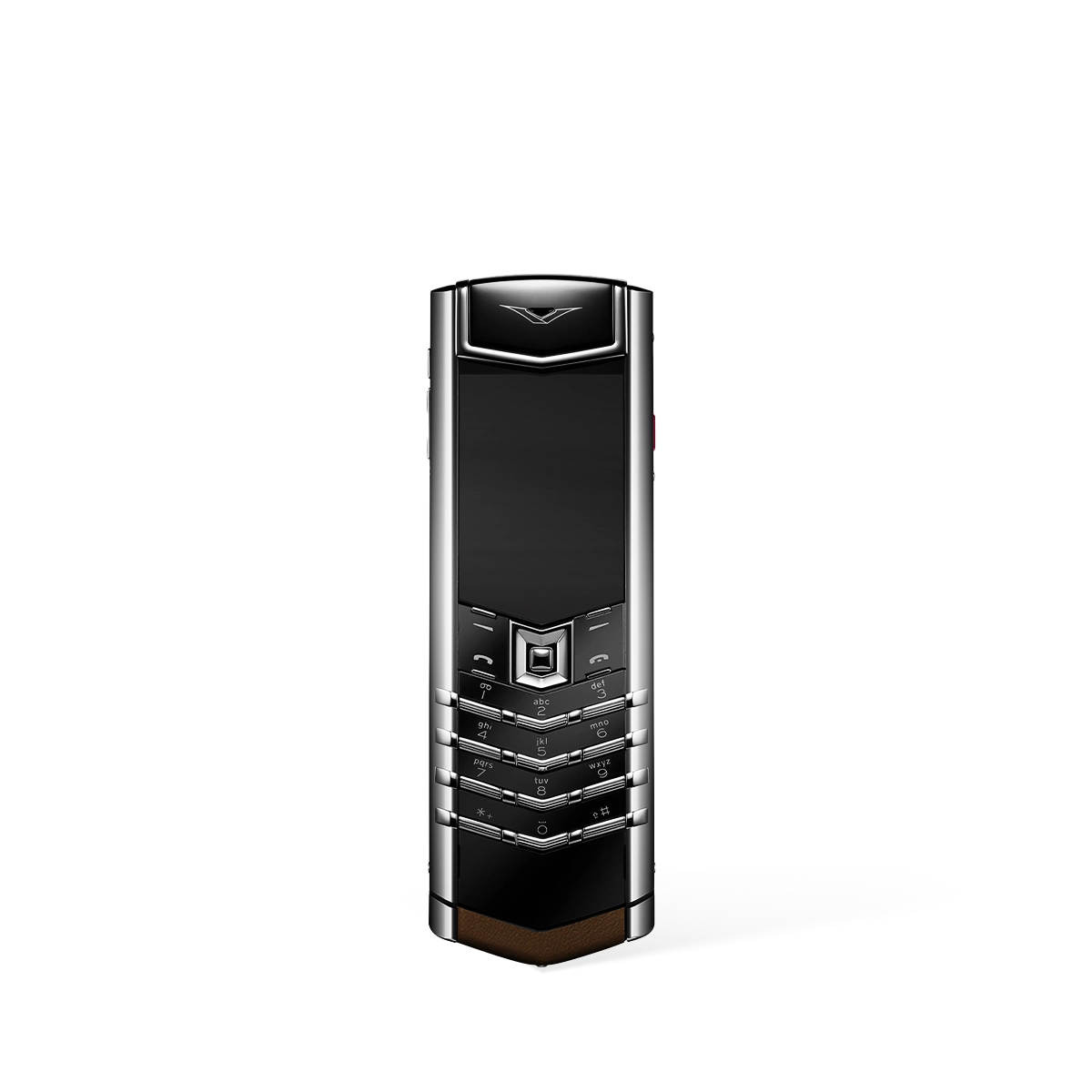 Signature S+ White Steel Alligator Skin – Amber Brown