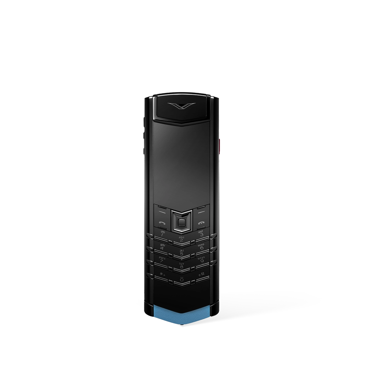 Signature S+ Black Steel Calfskin – Powder Blue