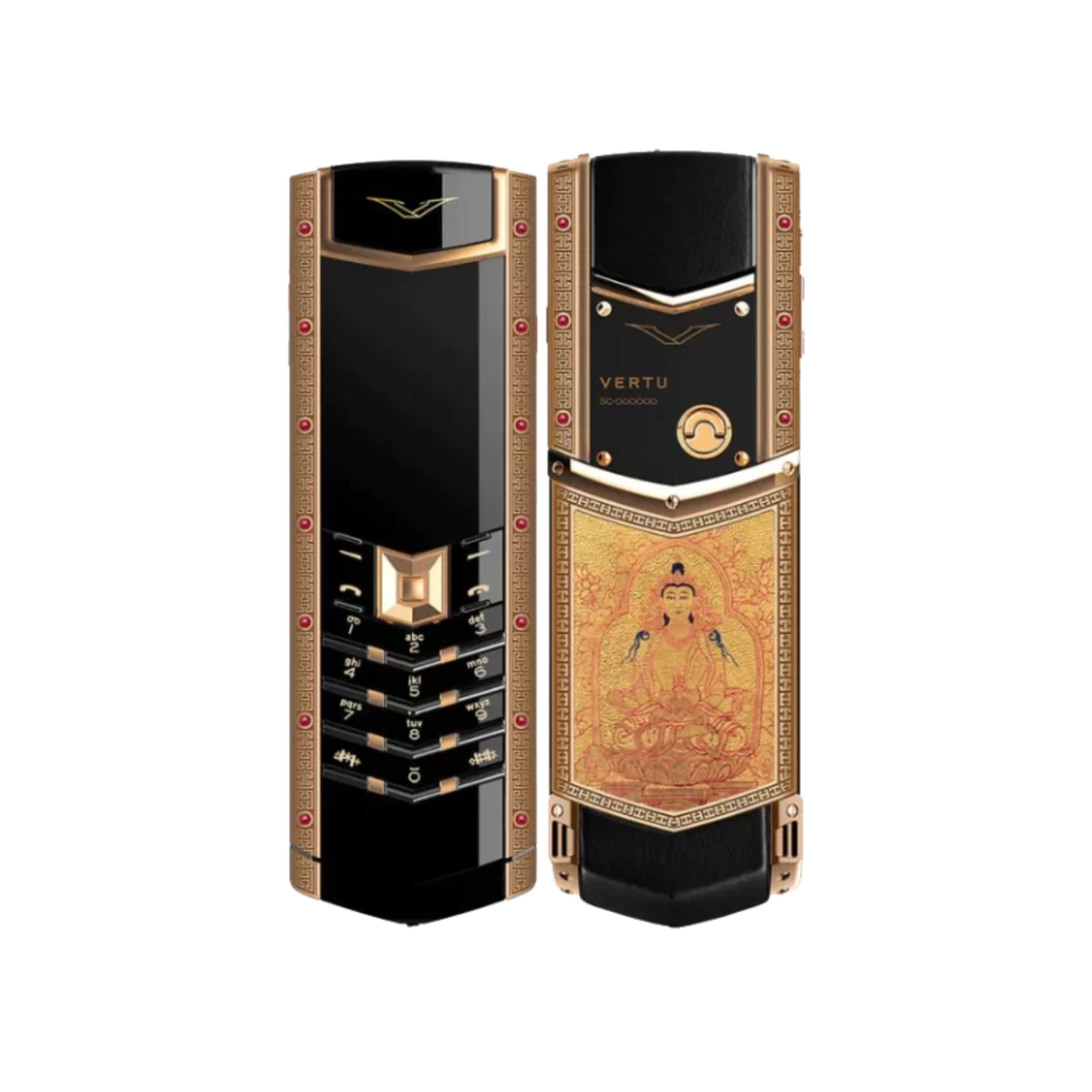 Signature V Thangka Buddha Pure Gold Phone