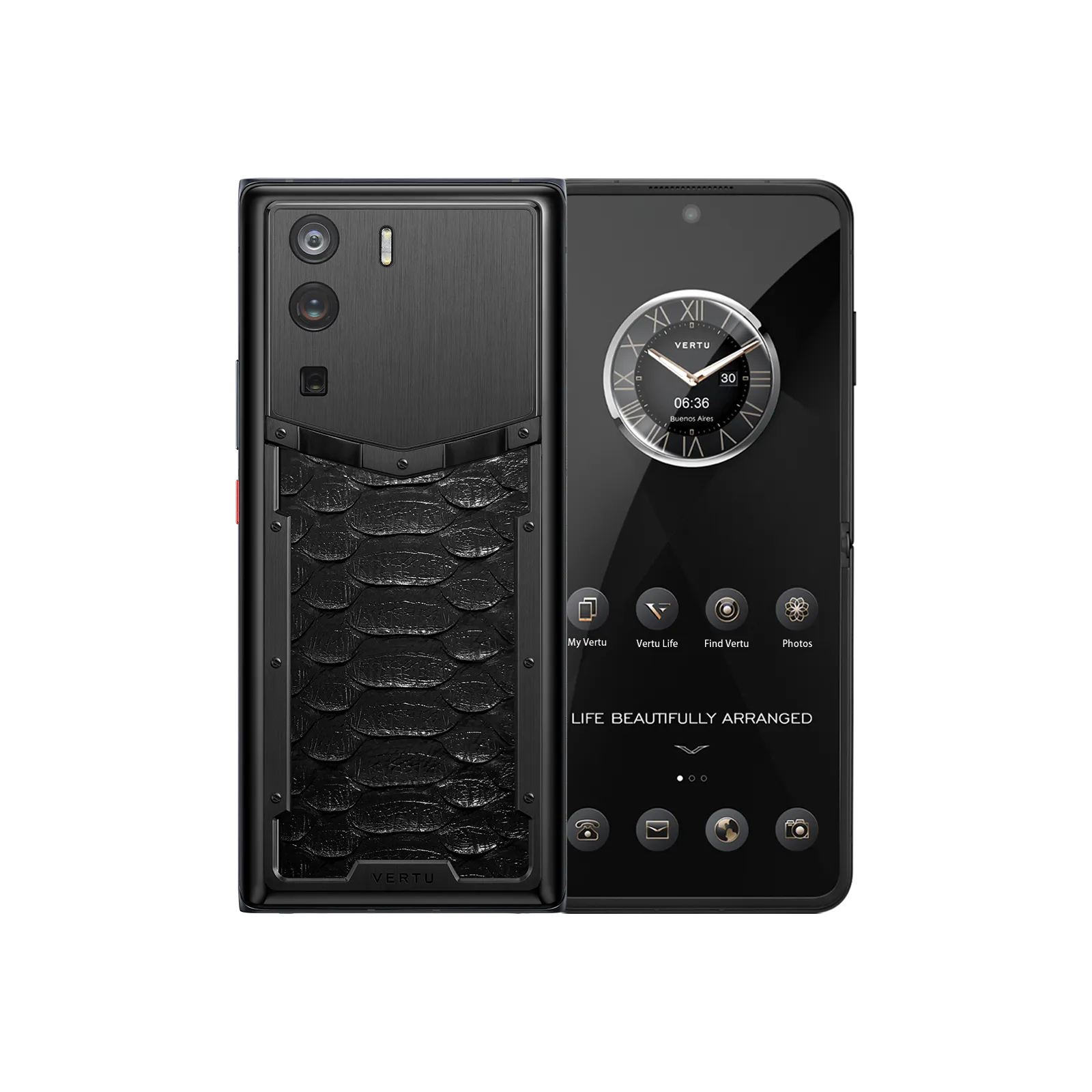 Metavertu 1 Curve Screen The Fortune Serpent Edition – Jade Black